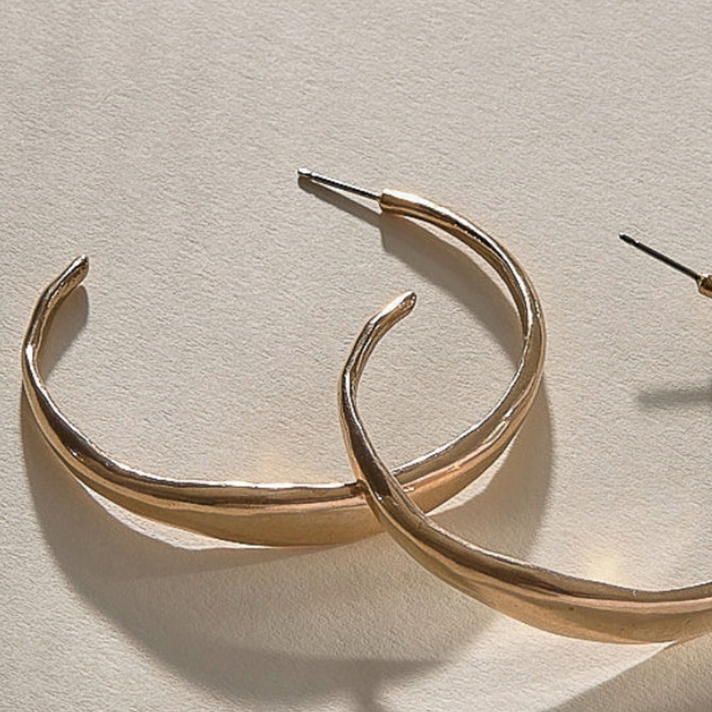 Catori Life La Mer Hoops Bronze Never Worn